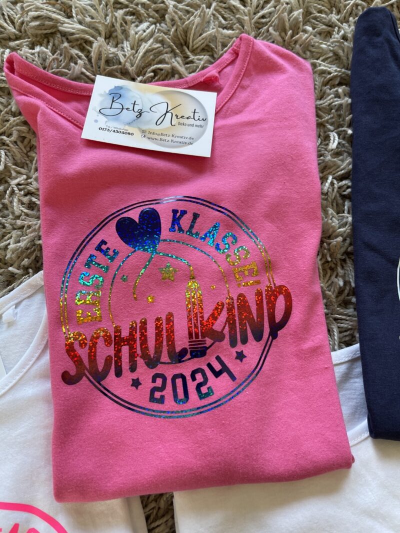 Schulkind ERSTE KLASSE shirt – Bild 4