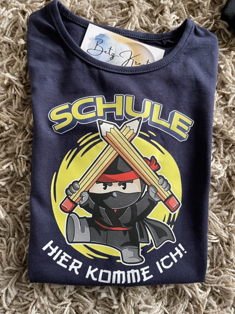 Schulkind Ninja shirt – Bild 6