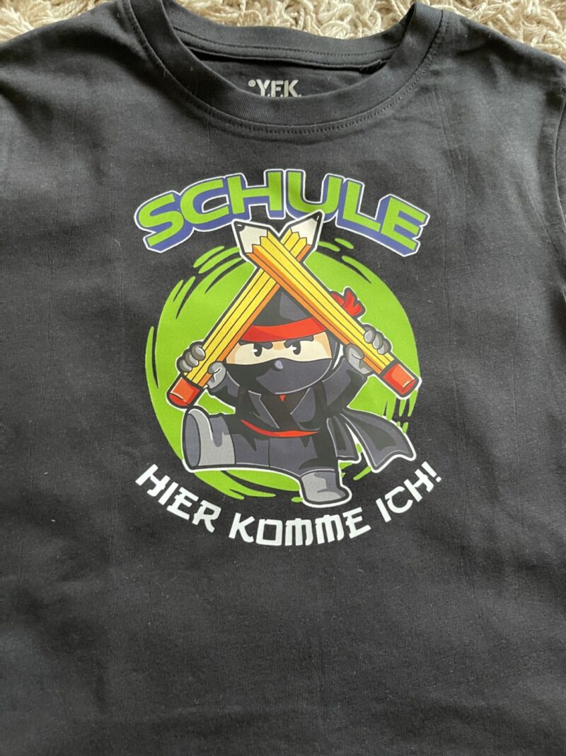 Schulkind Ninja shirt – Bild 7