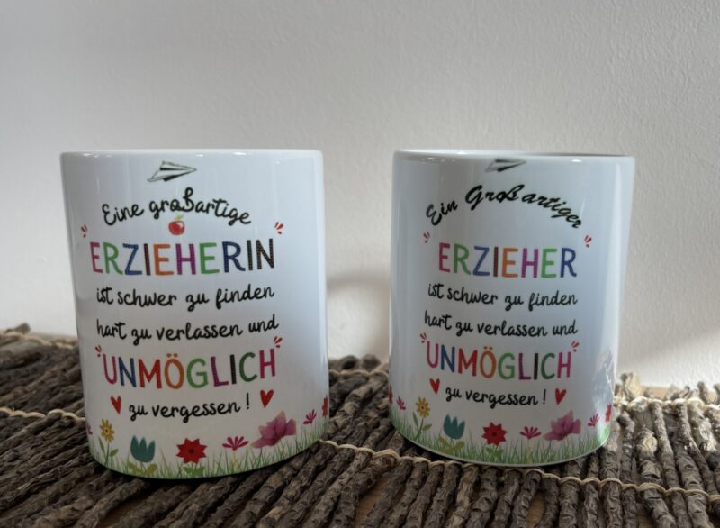 Tasse Abschied Erzieher/in – Bild 3