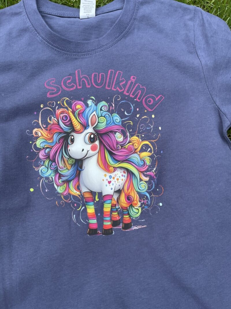 Schulkind Einhorn Shirt – Bild 4