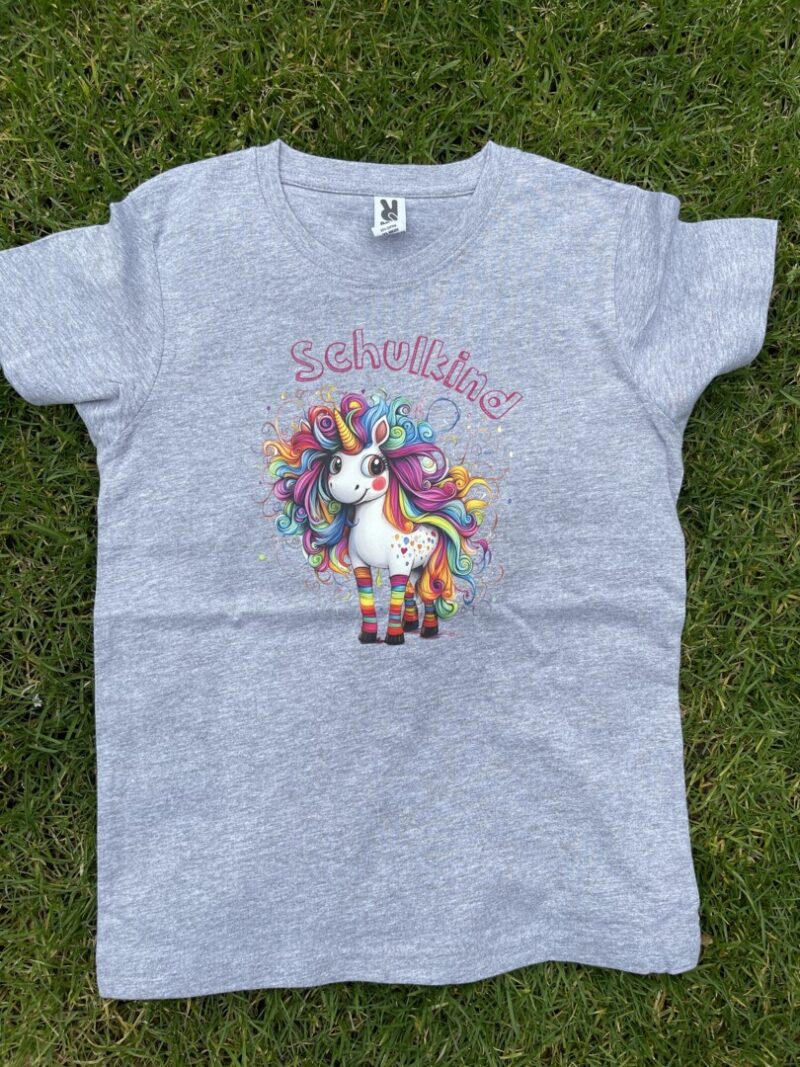 Schulkind Einhorn Shirt – Bild 5