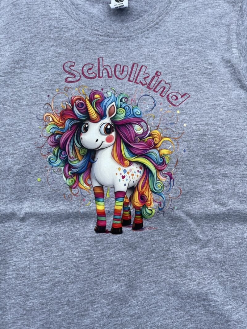 Schulkind Einhorn Shirt – Bild 6