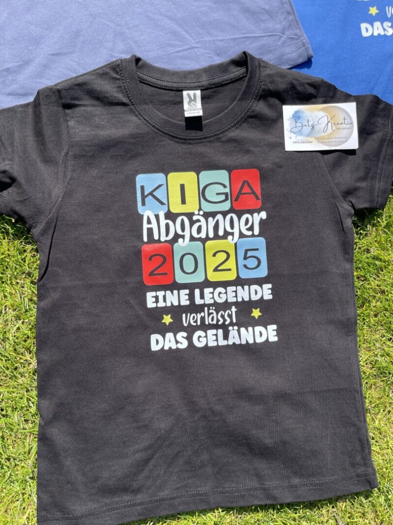 KIGA Abgänger 2025 Shirt Personalisierung möglich – Bild 5