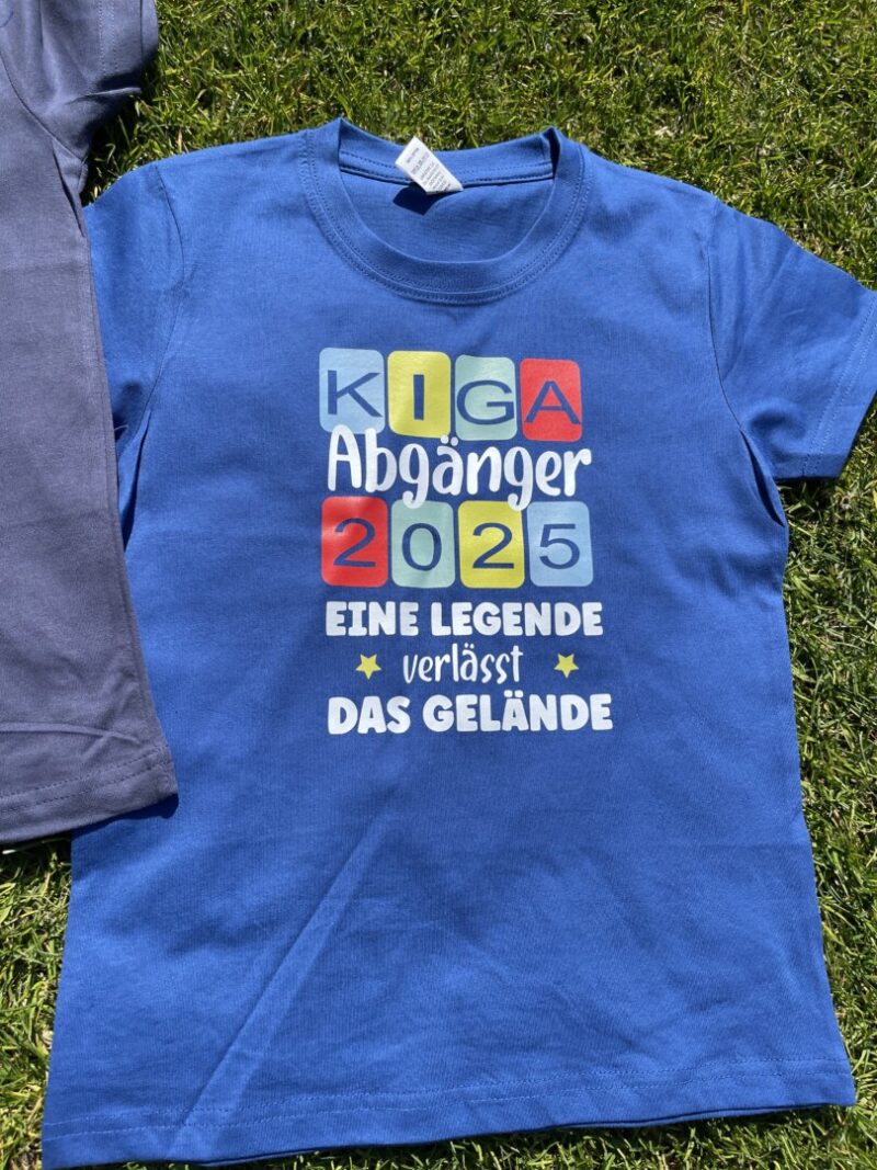 KIGA Abgänger 2025 Shirt Personalisierung möglich – Bild 3
