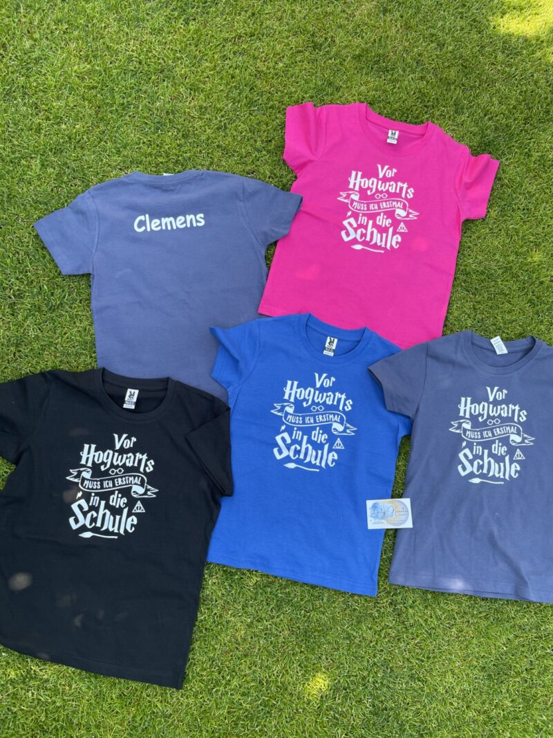 Shirt "Vor Hogwarts muss ich in die Schule" – Bild 3