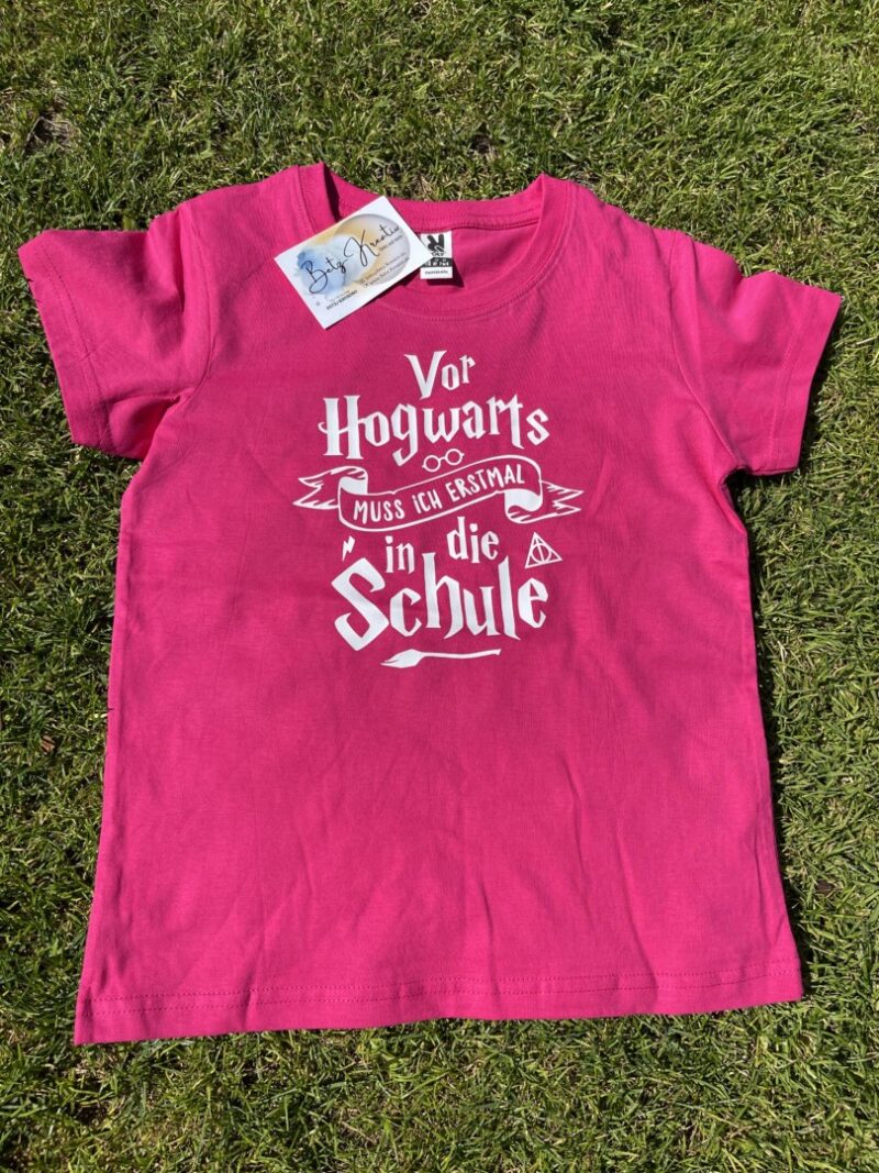 Shirt "Vor Hogwarts muss ich in die Schule" – Bild 5