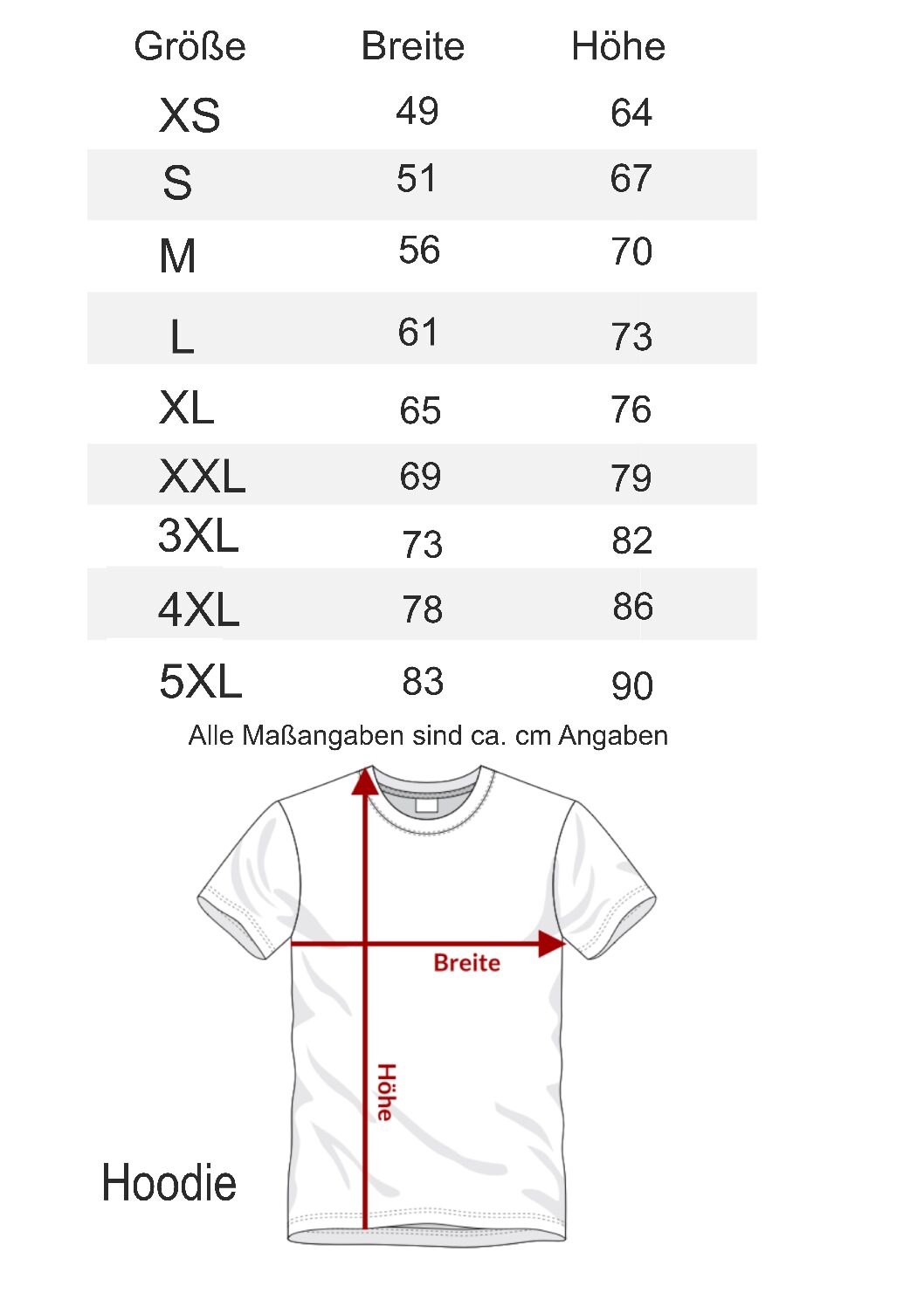 Hoodie Lieber stehend sterben ...... – Bild 3