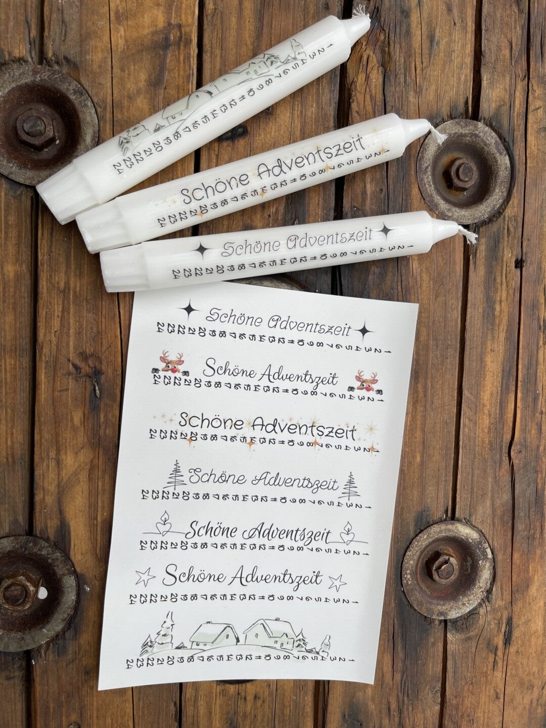 Kerzentattoo Adventskalender – Bild 3